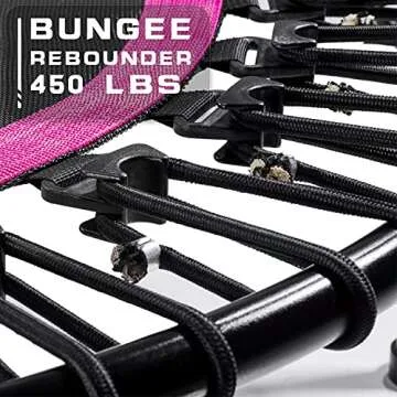 DARCHEN Mini Trampoline for Adults - 450 lbs Capacity