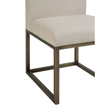 Luxurious Modern Linen Upholstered Dining Chair for Style