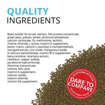 Fluval Bug Bites Tropical Fish Food, Small Granules for Small to Medium Sized Fish, 1.6 oz., A6577