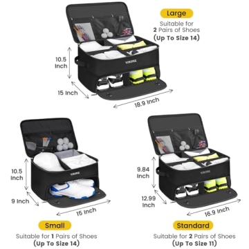 Golf Trunk Organizer with Waterproof Design and 2 Layers