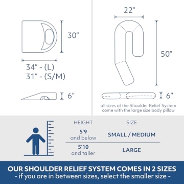 MedCline Shoulder Relief System for Pain-Free Sleep
