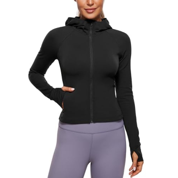 CRZ Yoga Women's Butterluxe Full Zip Jacket for Comfort and Style