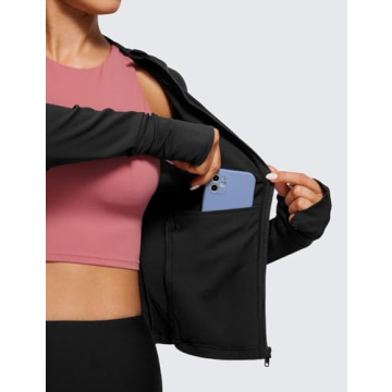 CRZ Yoga Women's Butterluxe Full Zip Jacket for Comfort and Style
