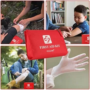PYSANR Small 150-Piece First Aid Kit for All Emergencies
