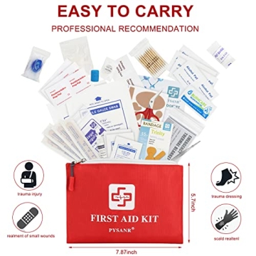 PYSANR Small 150-Piece First Aid Kit for All Emergencies