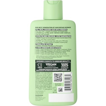 Garnier Fructis Strength Repair Shampoo for Damaged Hair