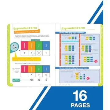 Carson Dellosa Break It Down Addition & Subtraction Strategies Grades 2-3 Math Reference Book, 2nd & 3rd Grade Math Guide to Understanding Number Lines, Regrouping Numbers & More, Grades 2-3 Math Book