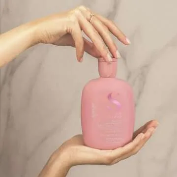 ALFAPARF MILANO Semi Di Lino Moisture Nutritive Low Shampoo - Sulfate Free Shampoo for Color Treated Hair - Moisturizing Hair Shampoo for Dry Hair - Paraben & Paraffin-Free (250 ml / 8.45 Fl. Oz)