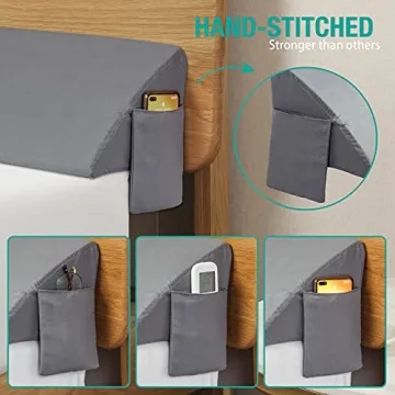 Vekkia Wedge Pillow for Headboard Gap - Comfort and Support