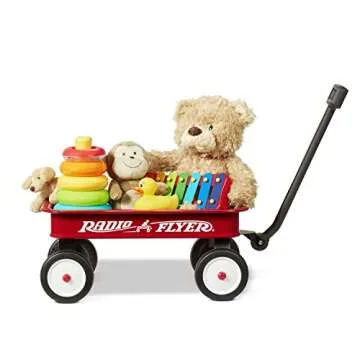 Radio Flyer 16.5 Inch Little Red Wagon Toy for Kids