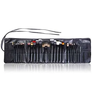 SHANY Makeup Brushes The Masterpiece Pro Signature Makeup Brush Set - Foundation Powder Concealers Eye Shadow brushes, Synthetic Bristle with Wooden handles, Premium Gift Packaging - 24pcs