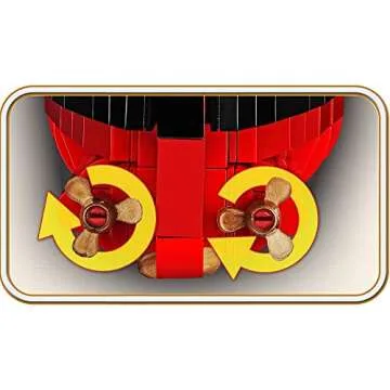 COBI Historical Collection R.M.S. Titanic Executive Edition Including 960 Bricks to 1:450 Scale - Easy to Follow Instructions- Faithful Reproduction of The Famous Maritime Disaster Ship