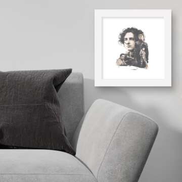 Trends International Gallery Pops Dune: Part Two - Muad'Dib Fremen Graphic Wall Art Wall Poster, 12.00" x 12.00", White Frame Version