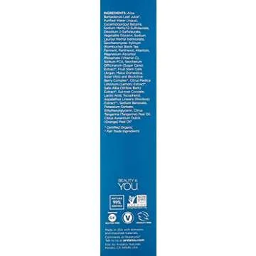 Andalou Naturals Cleansing Gel, Citrus Kombucha, 6 Fl Oz