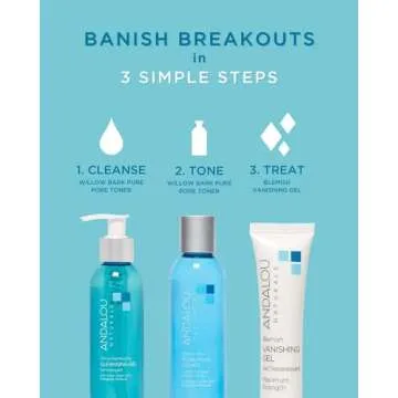 Andalou Naturals Cleansing Gel, Citrus Kombucha, 6 Fl Oz