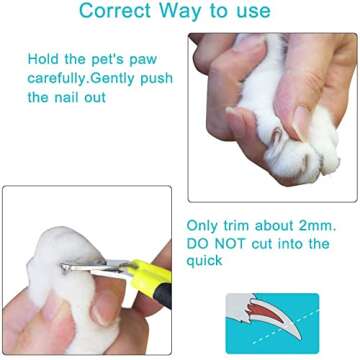 Alinana Cat Nail Clippers for Safe Grooming Experience