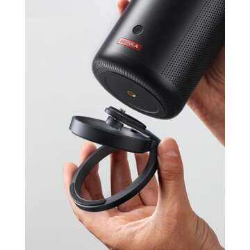 NEBULA Anker Projector Foldable Stand, Ultra-Compact Desktop Stand with Easy Setup and 180-Degree Rotation, Fits The Capsule Series, Lightweight 95g, Fits in Official Travel Case(Only Stand)