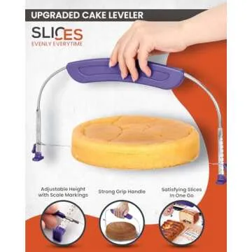 RFAQK 250 PCs Aluminum Cake Decorating Tools Kit with 12" Metal Turntable & Knife set-48 Numbered Icing Tips-3 Russian Piping Nozzles-Straight & Angled Spatula-Cake Leveler& Baking Supplies Tools