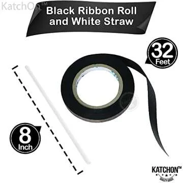 KatchOn, Black and White Checkered Balloons - 22 Inch, Pack of 6 | 4D Checker Balloons, Checkered Flag Balloons, Race Car Balloons | Checkered Flag Party Supplies, Racing Balloons for Emo Party Decor