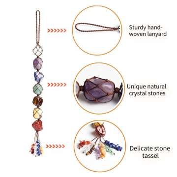 7 Chakra Handmade Crystal Window Hanging Ornament