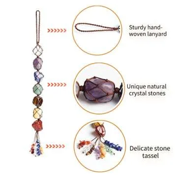 7 Chakra Handmade Crystal Window Hanging Ornament