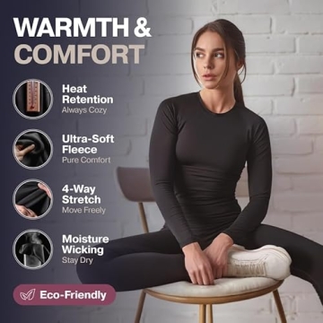 Thermajane Women's Thermal Underwear for Ultimate Comfort