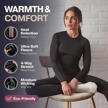 Thermajane Women's Thermal Underwear for Ultimate Comfort
