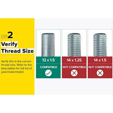 Premium Extended 12x1.5 Lug Bolts for Mercedes-Benz