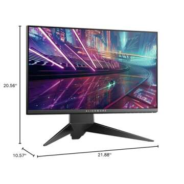 Alienware 25 FHD 1080p Gaming Monitor - AW2518H NVIDIA G-Sync 240Hz Refresh 1ms response time