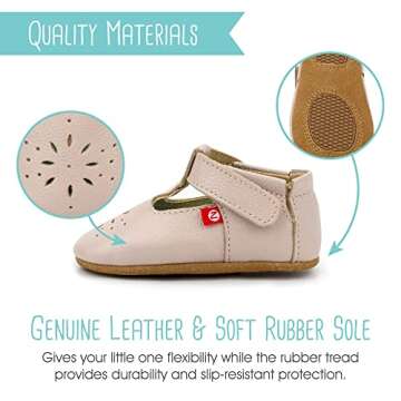 Zutano Mary Jane Baby Shoes - Stylish & Comfy for Girls