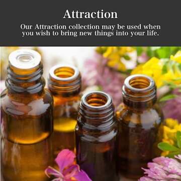 Attraction Oil by Art of the Root | Handmade with Herbs & Essential Oils | Wiccan, Conjure, Pagan & Magick Intentions | Money, Love & Prosperity Rituals