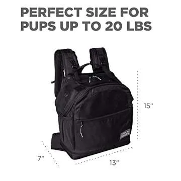 Outward Hound PupPak Pet Carrier - Hands-Free Backpack