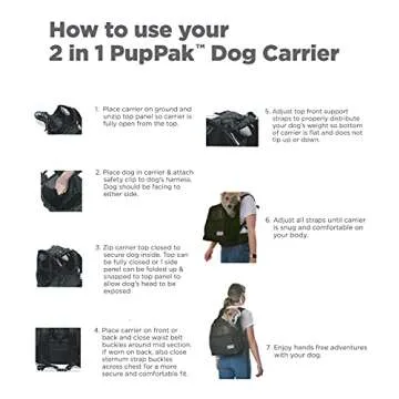 Outward Hound PupPak Pet Carrier - Hands-Free Backpack