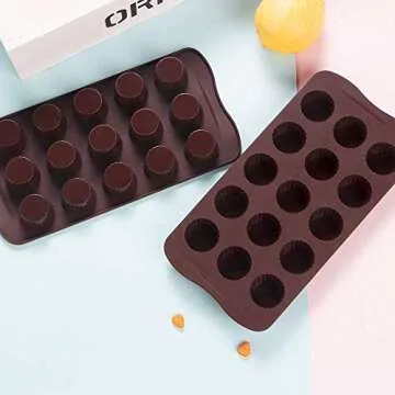 Webake Silicone Candy Molds for Perfect Snack Size Treats