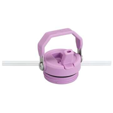 Stanley IceFlow Flip Straw 2.0 Water Bottle 24 OZ | Built-In Straw with Larger Opening | Lightweight & Leak-Resistant | Insulated Stainless Steel | BPA-Free | Lilac