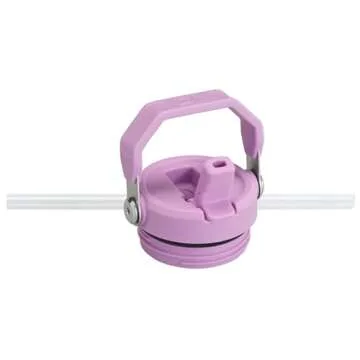 Stanley IceFlow Flip Straw 2.0 Water Bottle 24 OZ | Built-In Straw with Larger Opening | Lightweight & Leak-Resistant | Insulated Stainless Steel | BPA-Free | Lilac