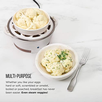 Chefman Electric Egg Cooker - Perfect Hard Boiled Eggs in Minutes