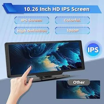 Hikity 10.26 Inch Wireless Car Stereo with GPS