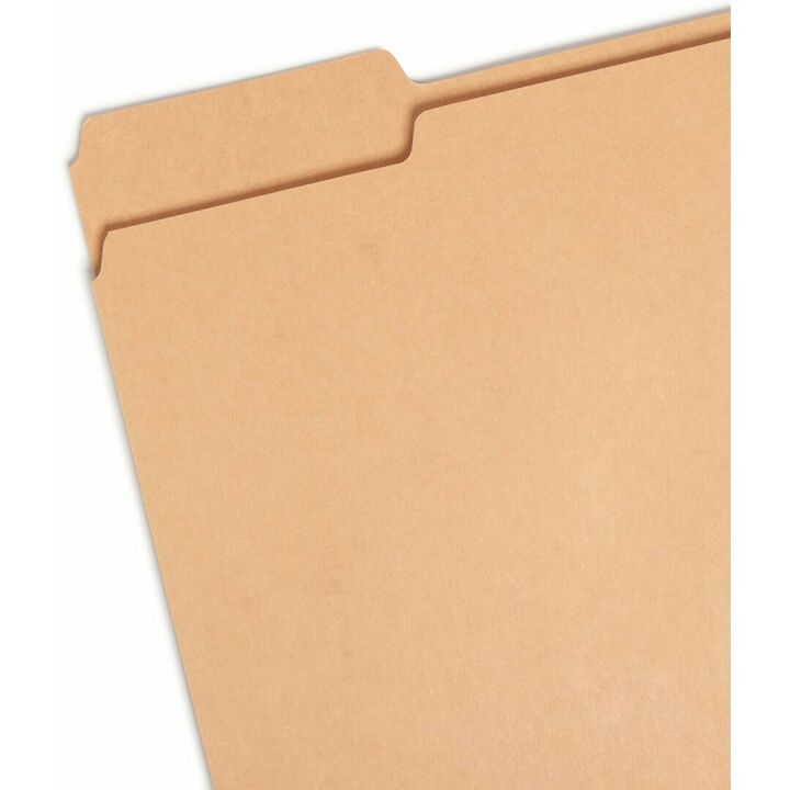 Smead 1/3-Cut Tab File Folders, Pastel, 100 Pack