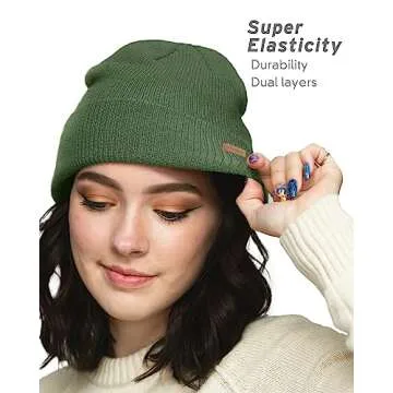 Camptrace Beanie Hat | Warm Unisex Winter Knit Cap