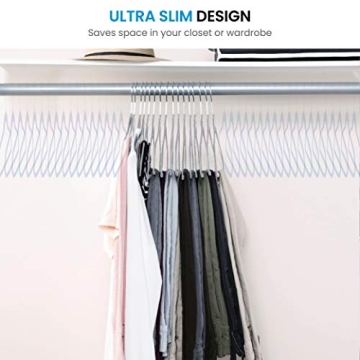 Durable Rubber Coated Hangers for Organized Closets