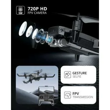 Mini Drone for Kids with 720P HD Camera