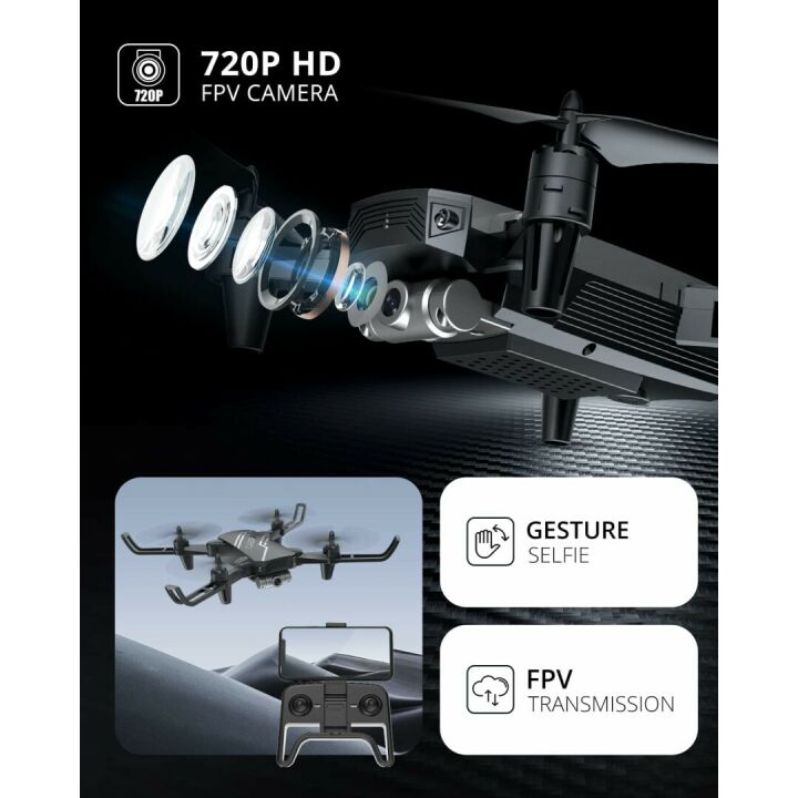 Mini Drone for Kids with 720P HD Camera