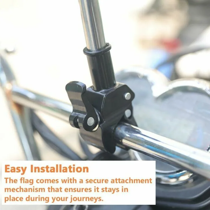 4FT Folding Wheelchair Flag for Elderly Safety