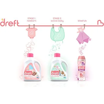 Gentle Dreft Newborn Liquid Detergent 40 Oz for Babies