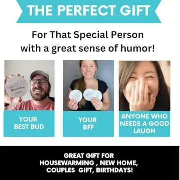 Funny Coasters - Perfect White Elephant Gifts - Unique Gifts for Women Men - Cool Friend Gifts - Sec...