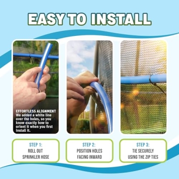 ThrillZoo Trampoline Sprinkler - Ultimate Summer Fun