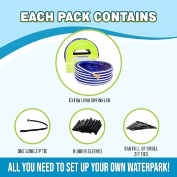 ThrillZoo Trampoline Sprinkler - Ultimate Summer Fun