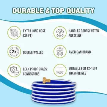 ThrillZoo Trampoline Sprinkler - Ultimate Summer Fun