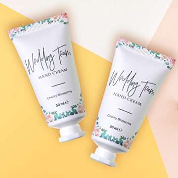 Pop Fizz Designs Bridesmaid Gifts- Wedding Team Hand Cream (6 pack)